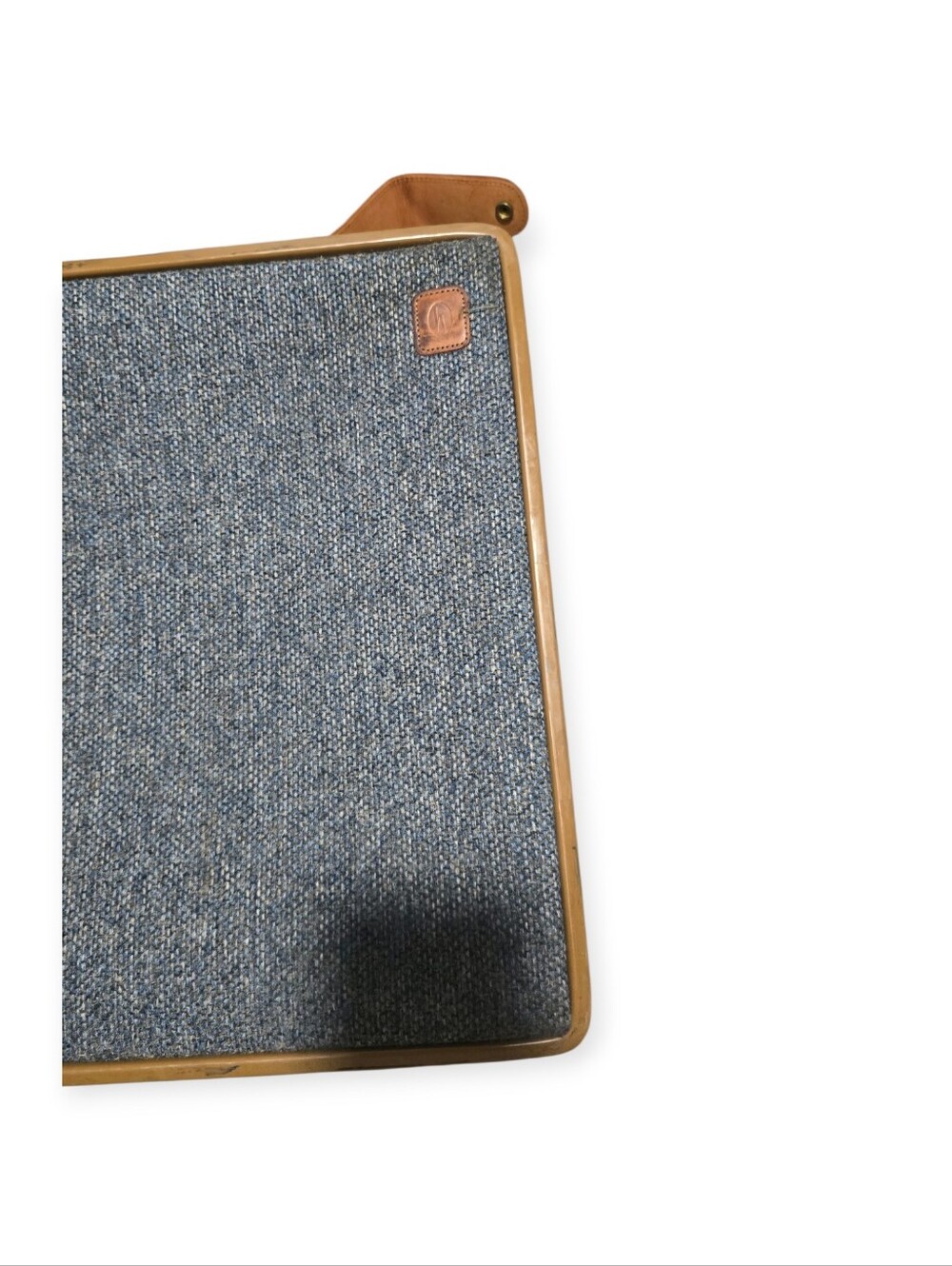Vintage Hartmann Tweed/Leather Suitcase. - Picture 6 of 10